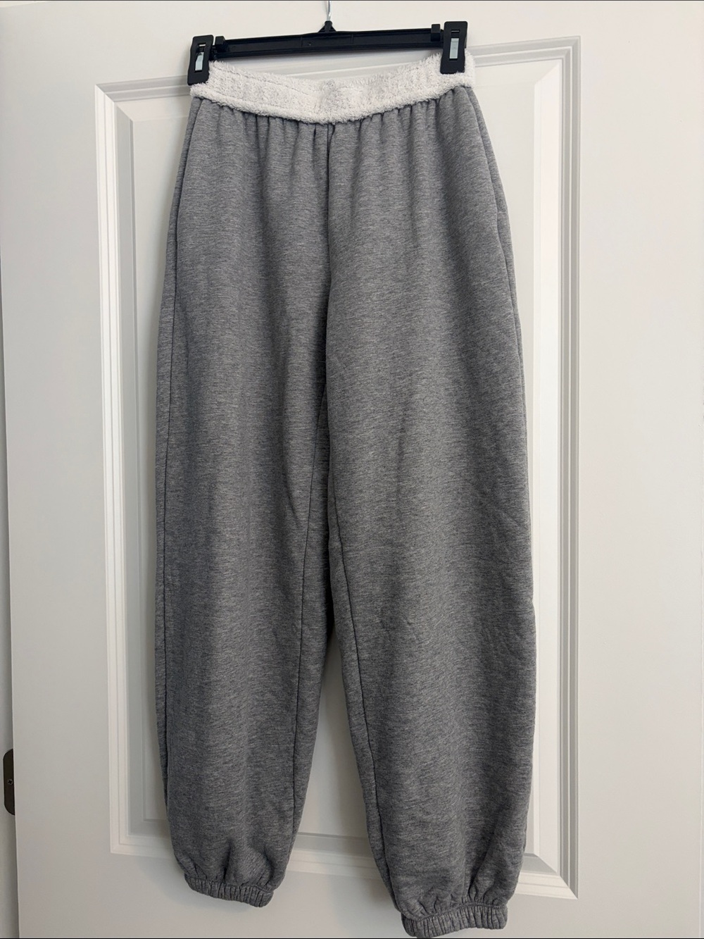 Cozy Gray Fleece Sweatpants
